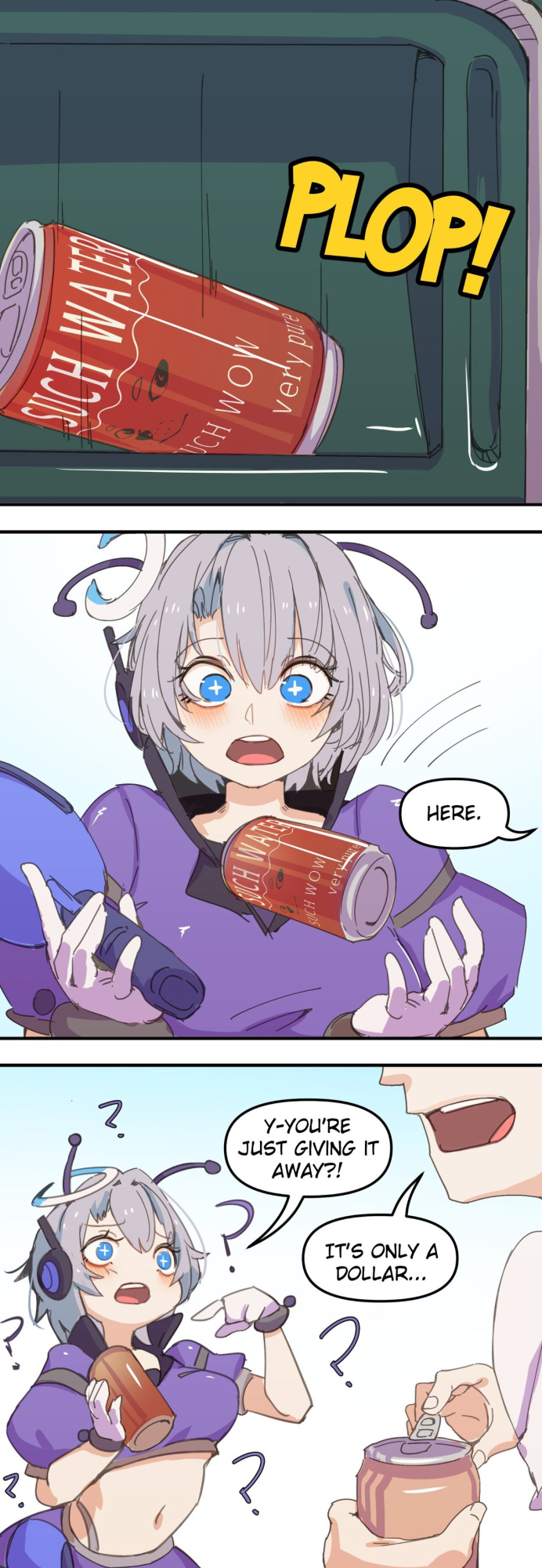 Alien Girl Visits Earth