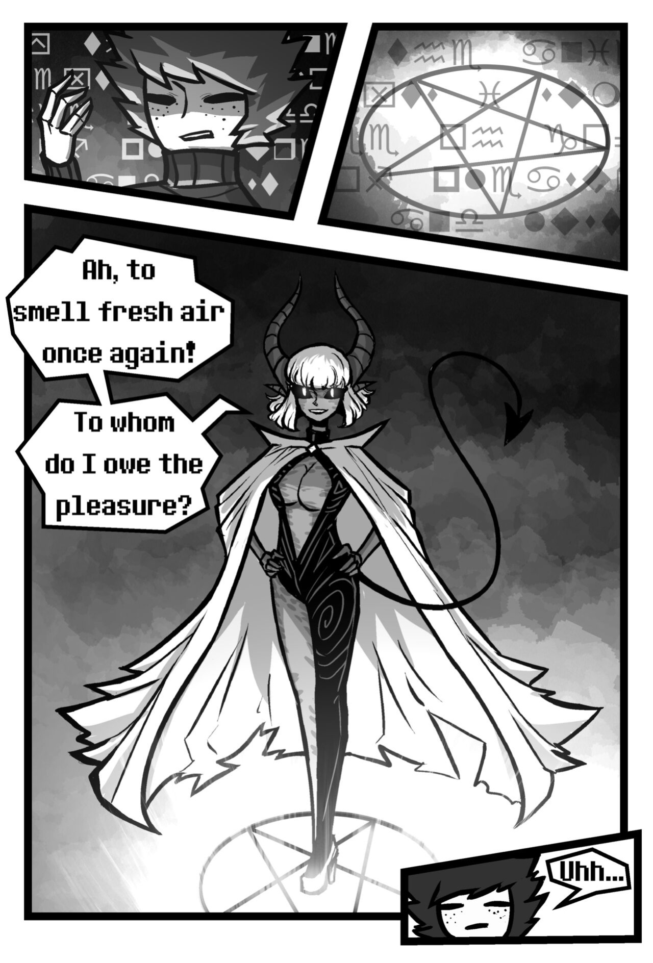 Summoning A Giant Succubus