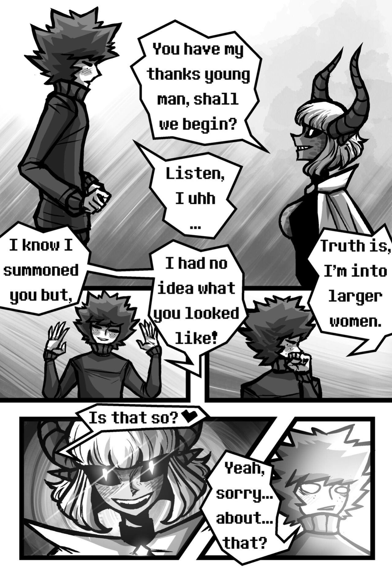 Summoning A Giant Succubus