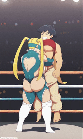 R.Mika x Makoto (Street Fighter)