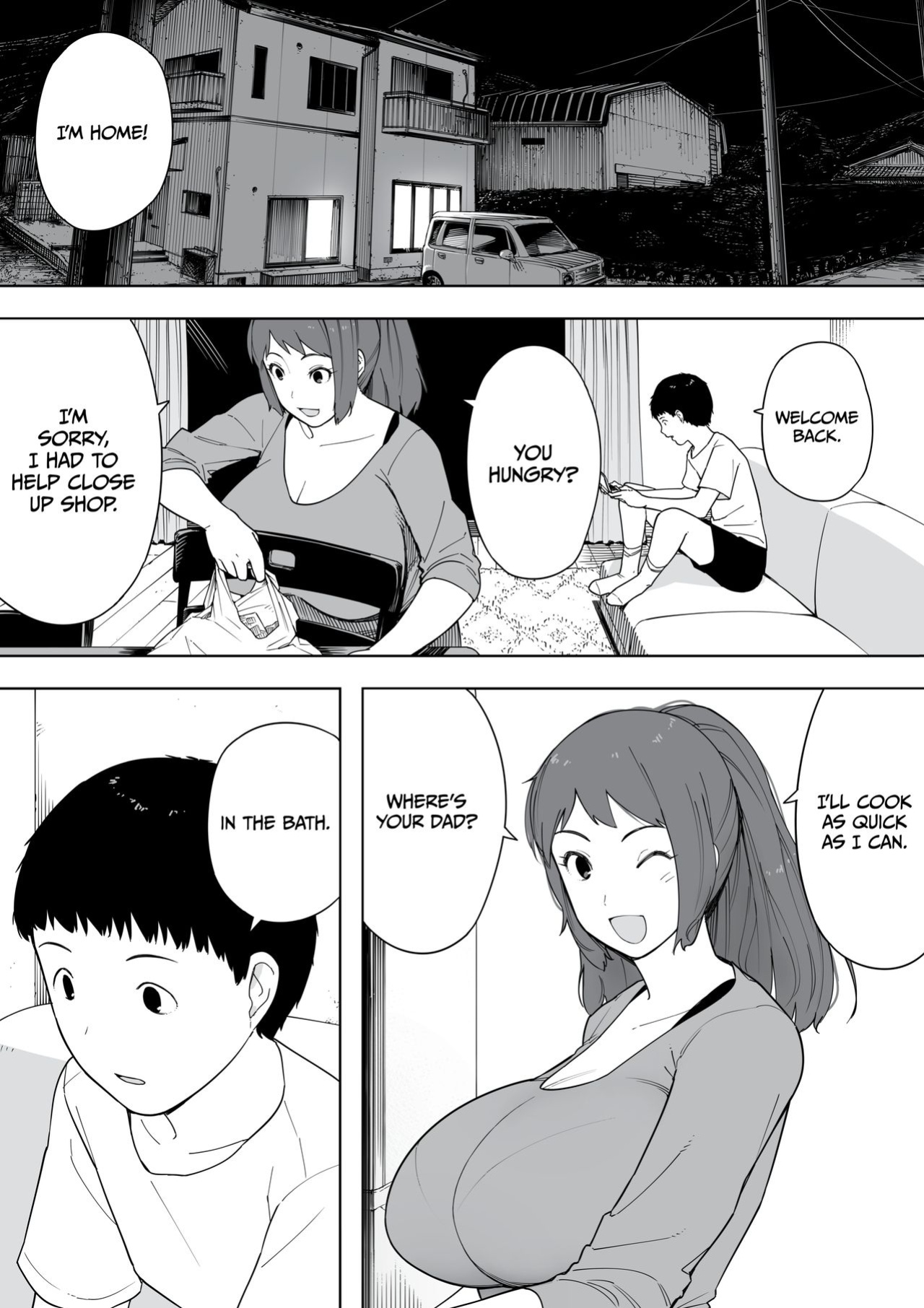 [NT Labo (NT Robo)] Nande Sonna Yatsu ga Iin da yo... -Jijii to Uwaki Ninshin Saikon shita Kaa-san-