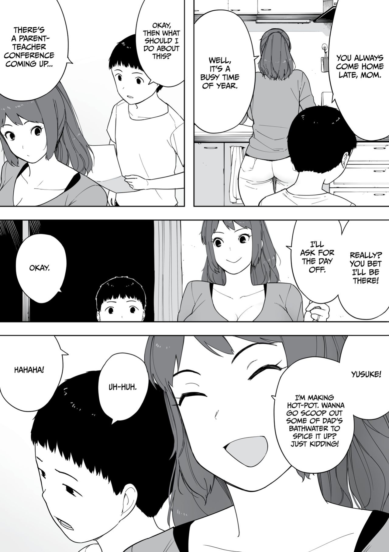 [NT Labo (NT Robo)] Nande Sonna Yatsu ga Iin da yo... -Jijii to Uwaki Ninshin Saikon shita Kaa-san-