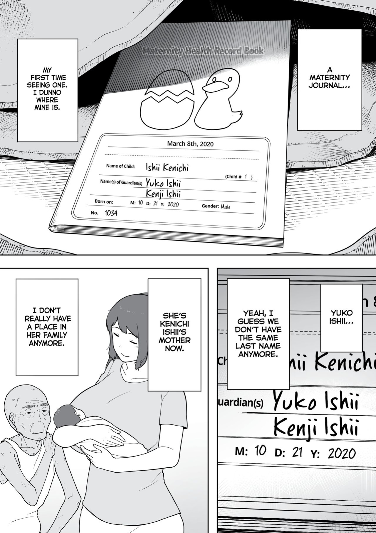 [NT Labo (NT Robo)] Nande Sonna Yatsu ga Iin da yo... -Jijii to Uwaki Ninshin Saikon shita Kaa-san-