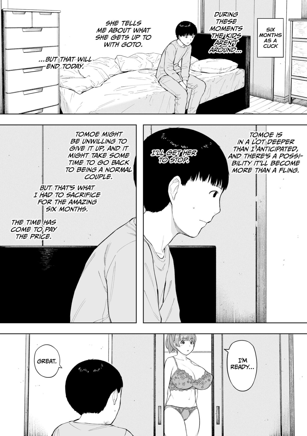 [NT Labo (NT Robo)] Aisai, Doui no Ue, Netorare 5 ~Moriguchi-ke no Onna~