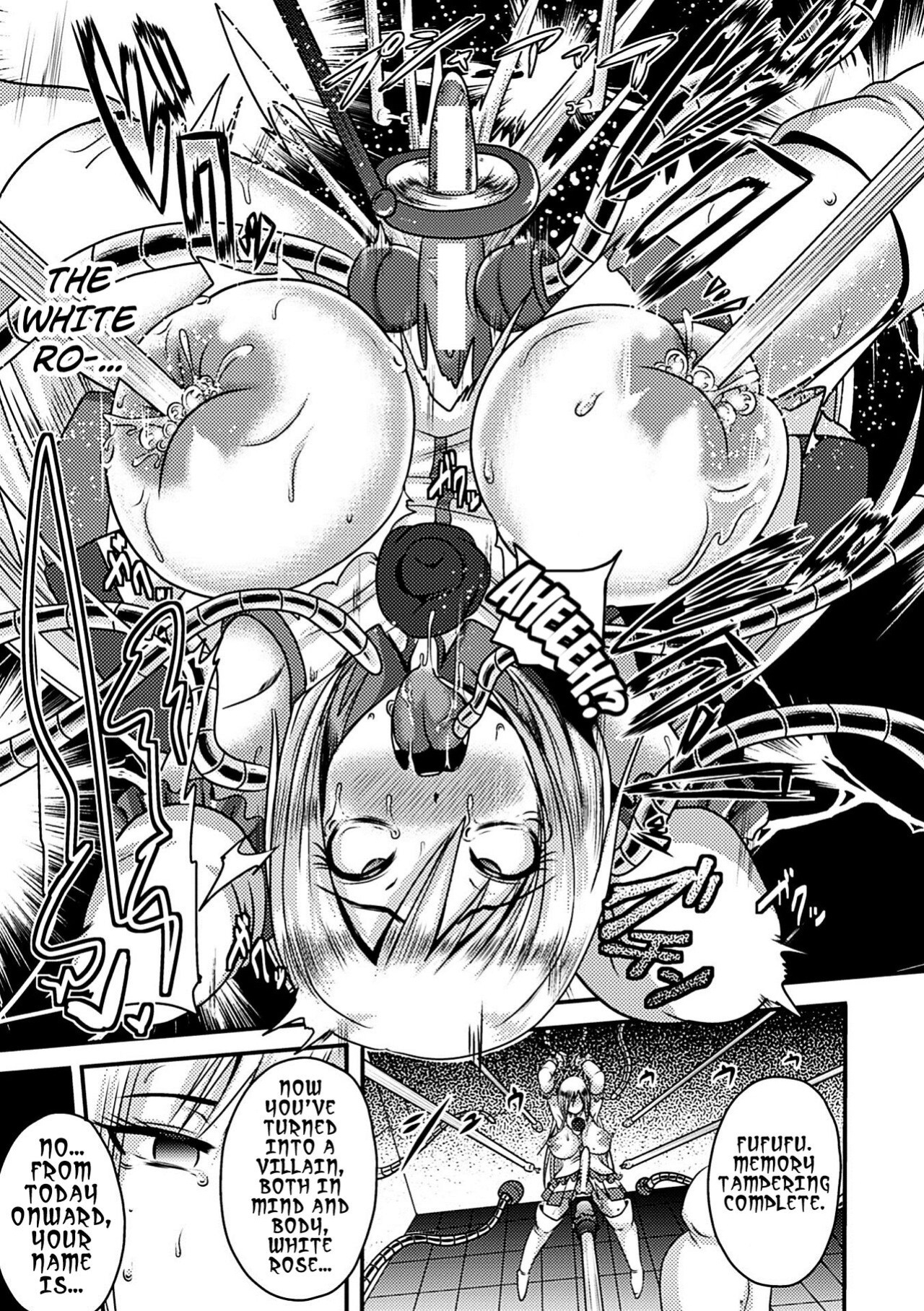 [Akuochisukii Sensei] White Rose Kyouki no Ma Kaizou Jikken | White Rose - the Insanity of Extreme Alteration Experiment (Kikaikan de Monzetsu Iki Jigoku! Vol. 3) [Kuraudo]