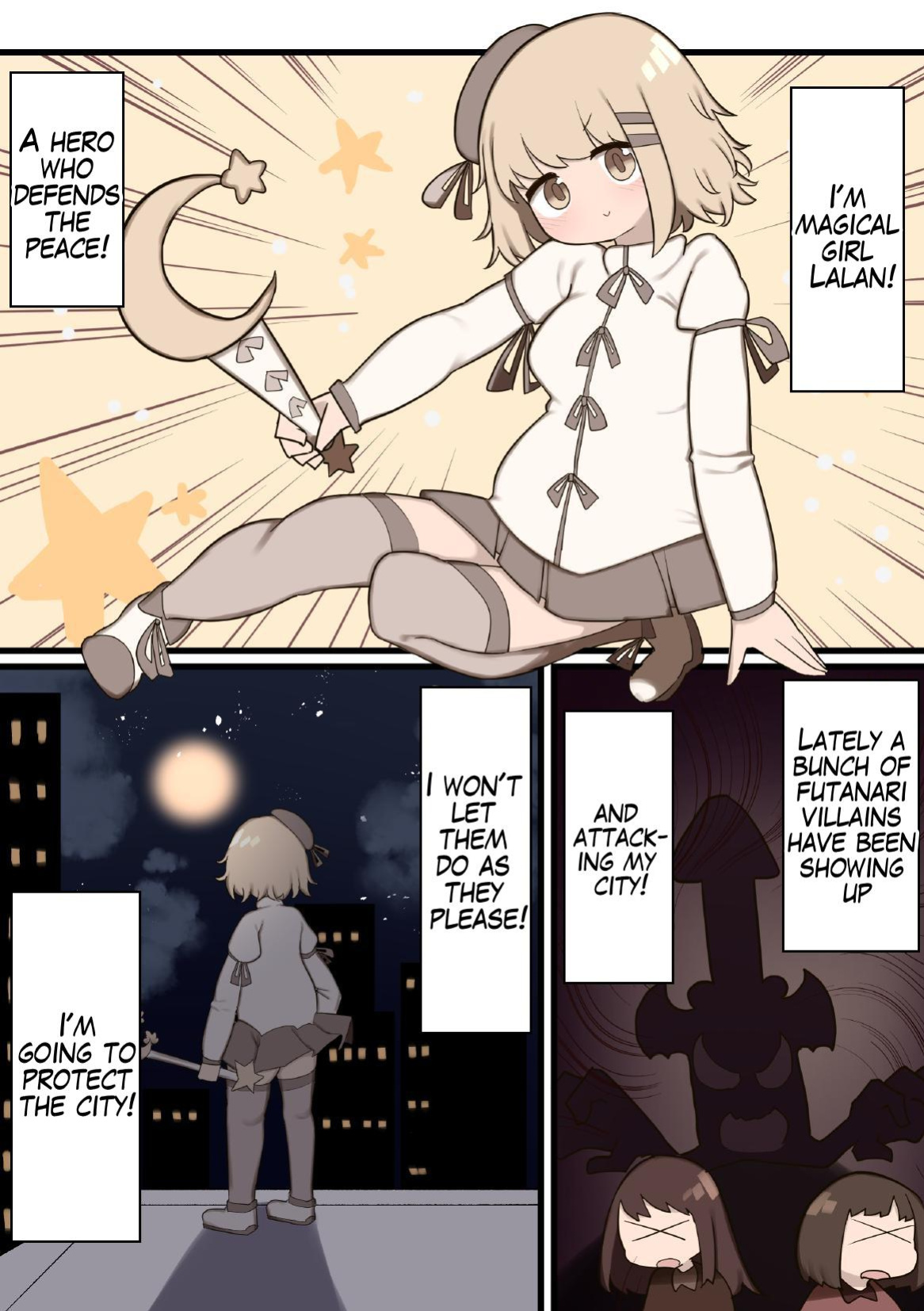 [Izumo Gasshuukoku (Momomo Gasshuukoku)] Futanari Mahou Shoujo ~Teki ni Chinchin Haya sareta node Sex shite mo Ii yo ne?~ | Futanari Magical Girl ~The Enemy Gave Me a Dick So We Might as Well Fuck?~ [Scrubfowl]