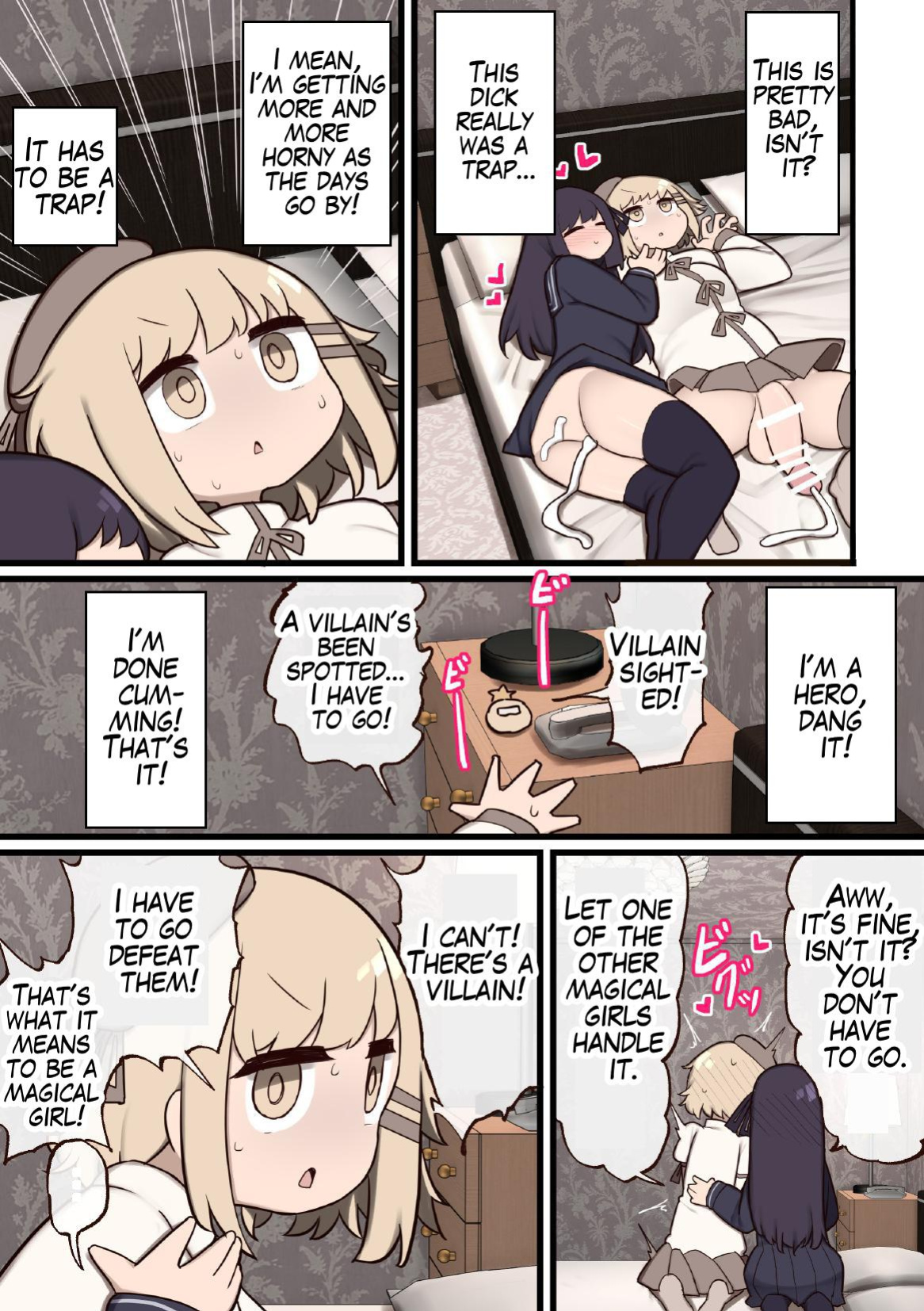[Izumo Gasshuukoku (Momomo Gasshuukoku)] Futanari Mahou Shoujo ~Teki ni Chinchin Haya sareta node Sex shite mo Ii yo ne?~ | Futanari Magical Girl ~The Enemy Gave Me a Dick So We Might as Well Fuck?~ [Scrubfowl]