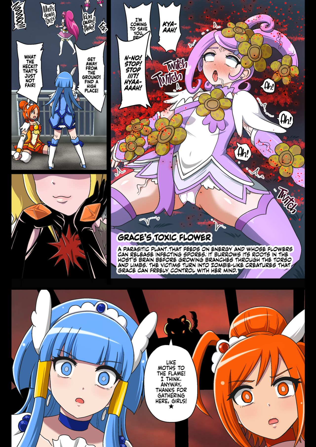 [Akuochisukii Kyoushitsu (Akuochisukii Sensei)] Kegasareta Seisen AFTERDARK | Defiled Water AFTERDARK (Healin' Good PreCure)