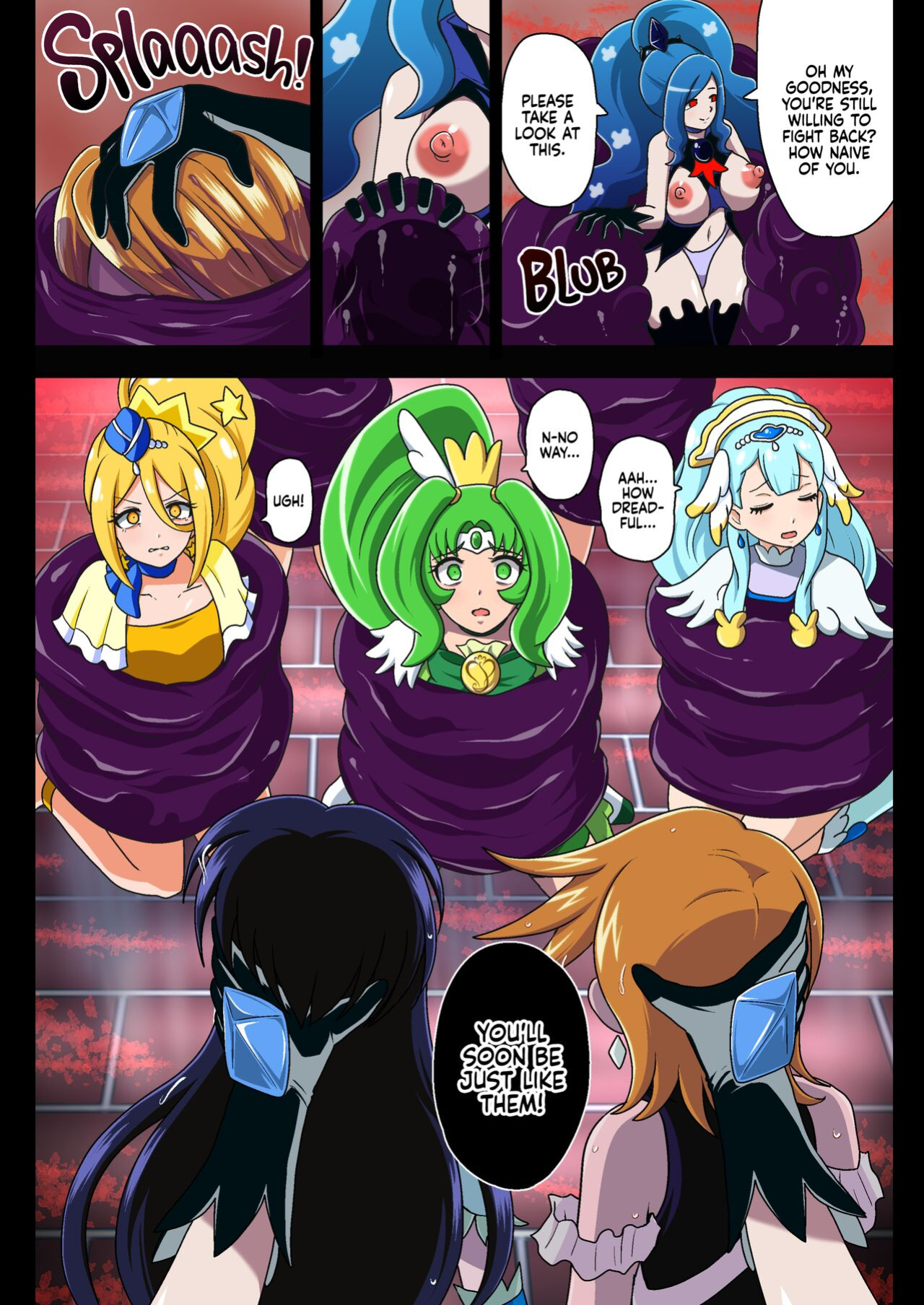 [Akuochisukii Kyoushitsu (Akuochisukii Sensei)] Kegasareta Seisen AFTERDARK | Defiled Water AFTERDARK (Healin' Good PreCure)