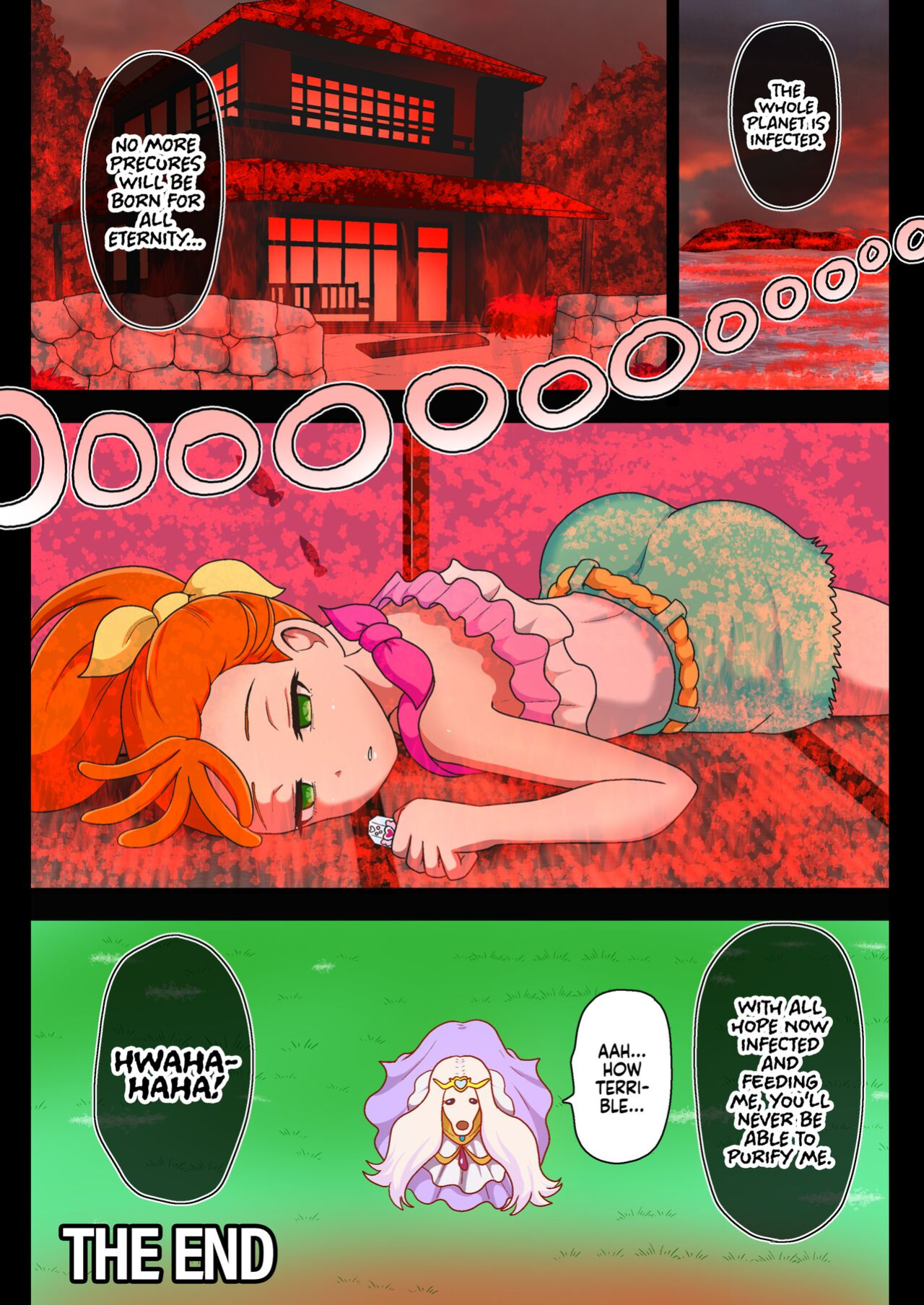[Akuochisukii Kyoushitsu (Akuochisukii Sensei)] Kegasareta Seisen AFTERDARK | Defiled Water AFTERDARK (Healin' Good PreCure)