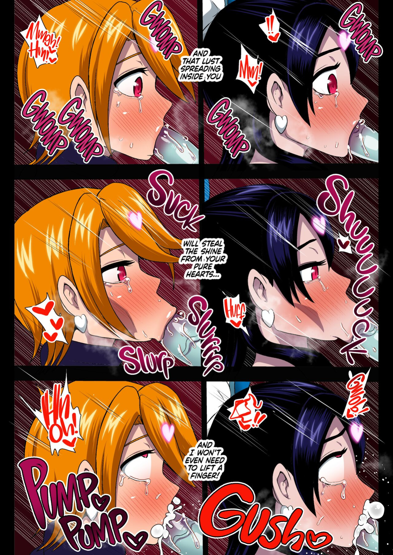 [Akuochisukii Kyoushitsu (Akuochisukii Sensei) Inma Tensei Full Color Ban | Succubus Reincarnation (Futari wa PreCure)
