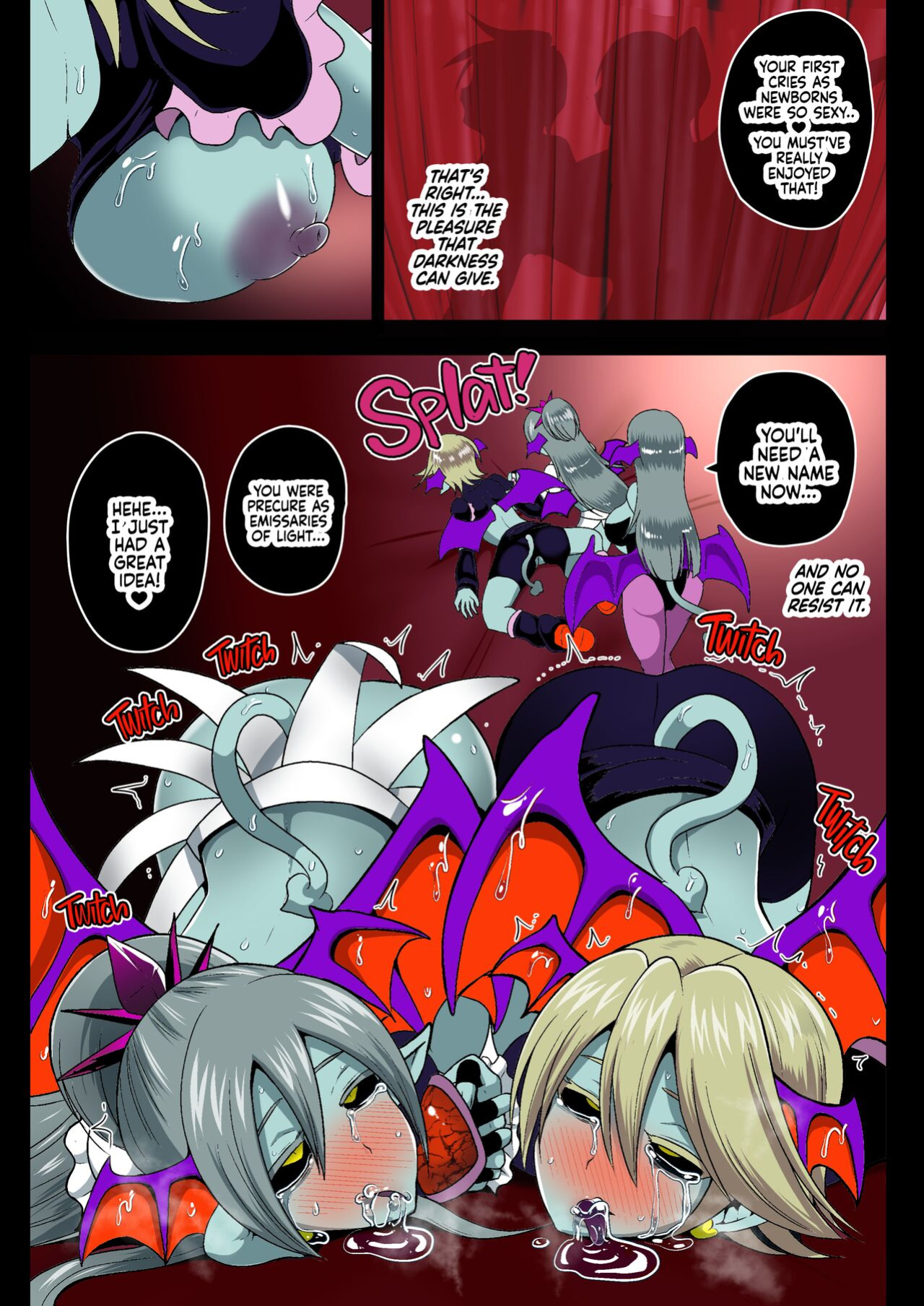 [Akuochisukii Kyoushitsu (Akuochisukii Sensei) Inma Tensei Full Color Ban | Succubus Reincarnation (Futari wa PreCure)