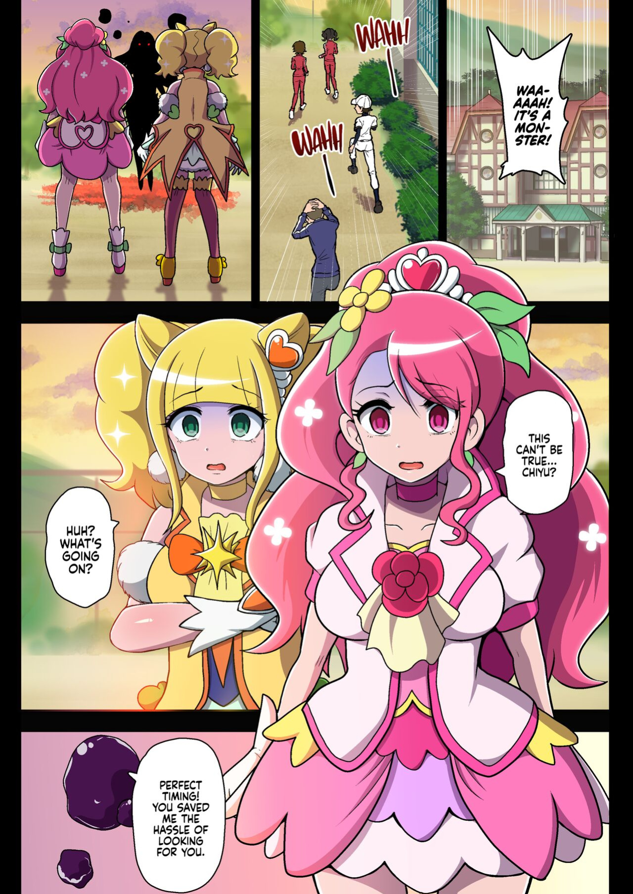 [Akuochisukii Kyoushitsu (Akuochisukii Sensei)] Kegasareta Seisen | Defiled Water (Healin' Good PreCure)