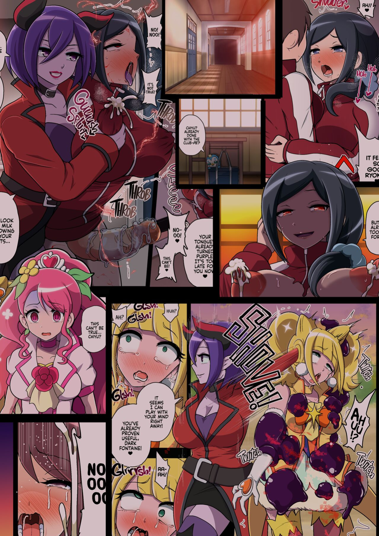 [Akuochisukii Kyoushitsu (Akuochisukii Sensei)] Kegasareta Seisen | Defiled Water (Healin' Good PreCure)