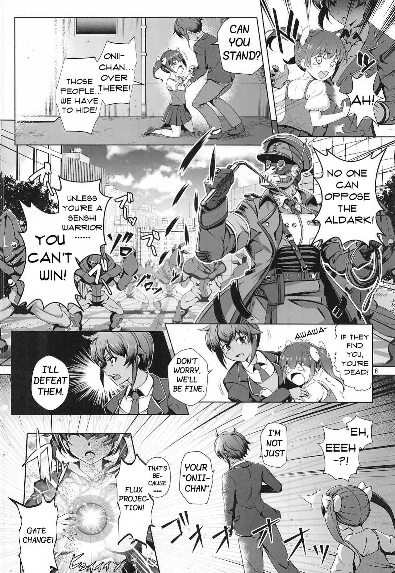 (Akihabara Doujinsai 4) [Tanpatsu Kikaku (DHA)] Choukou Senshi wa Aragaenai! (Chou Koudaisen Escalation Heroines) [Incomplete]