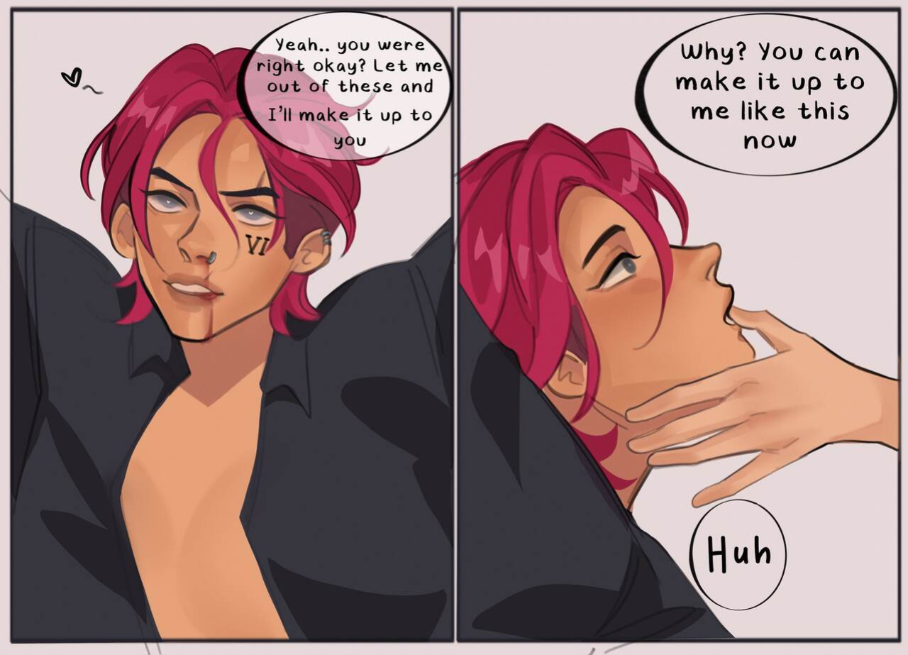 [Lesbeanlatte / Sapphyxiate] Vi and Caitlyn comics and art (Arcane: League of Legends)