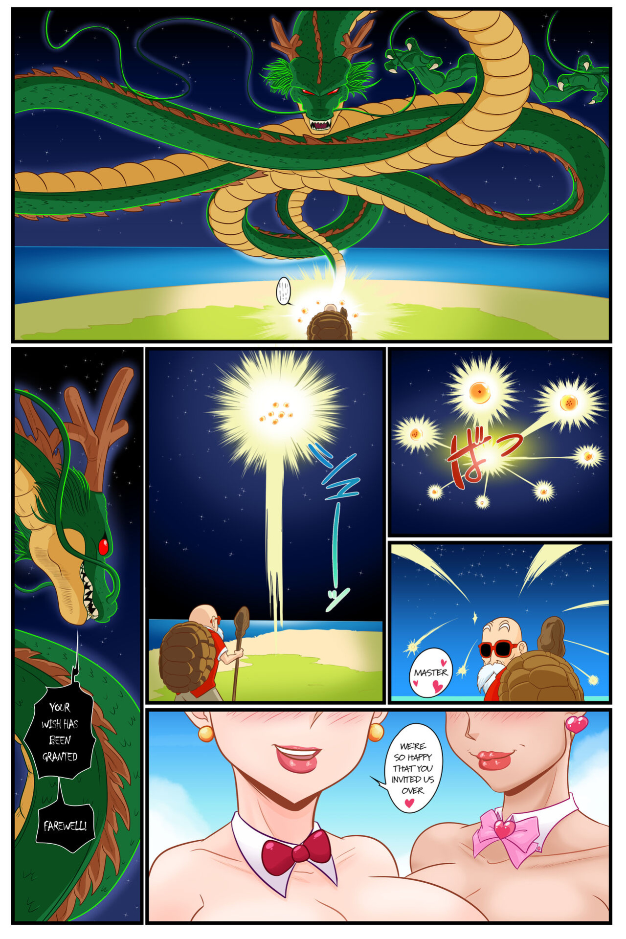 [Kogeikun] Master Roshi's Wish (Dragon Ball Z)