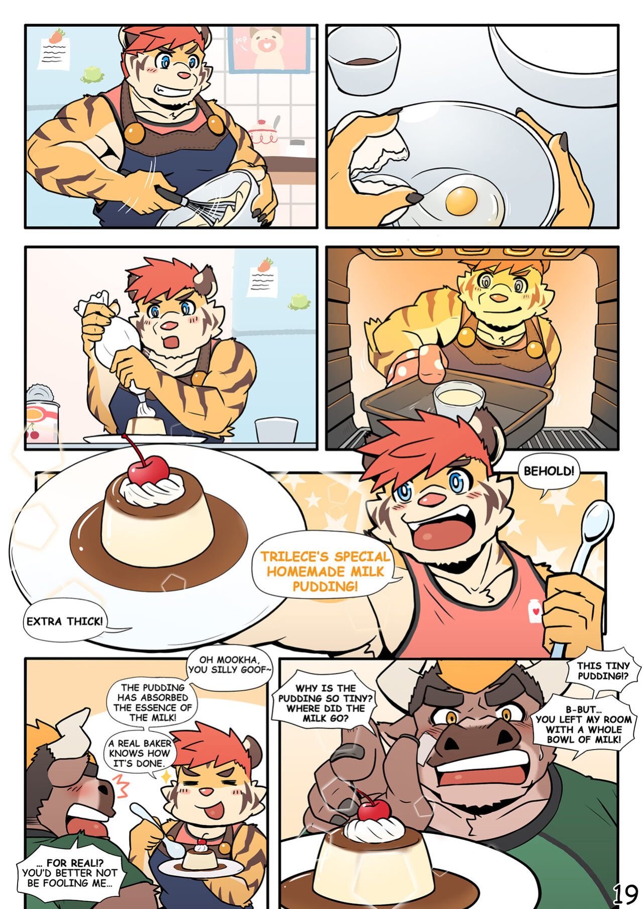 [Ripple Moon] My Milky Roomie: Homemade Pudding (Flat Color)