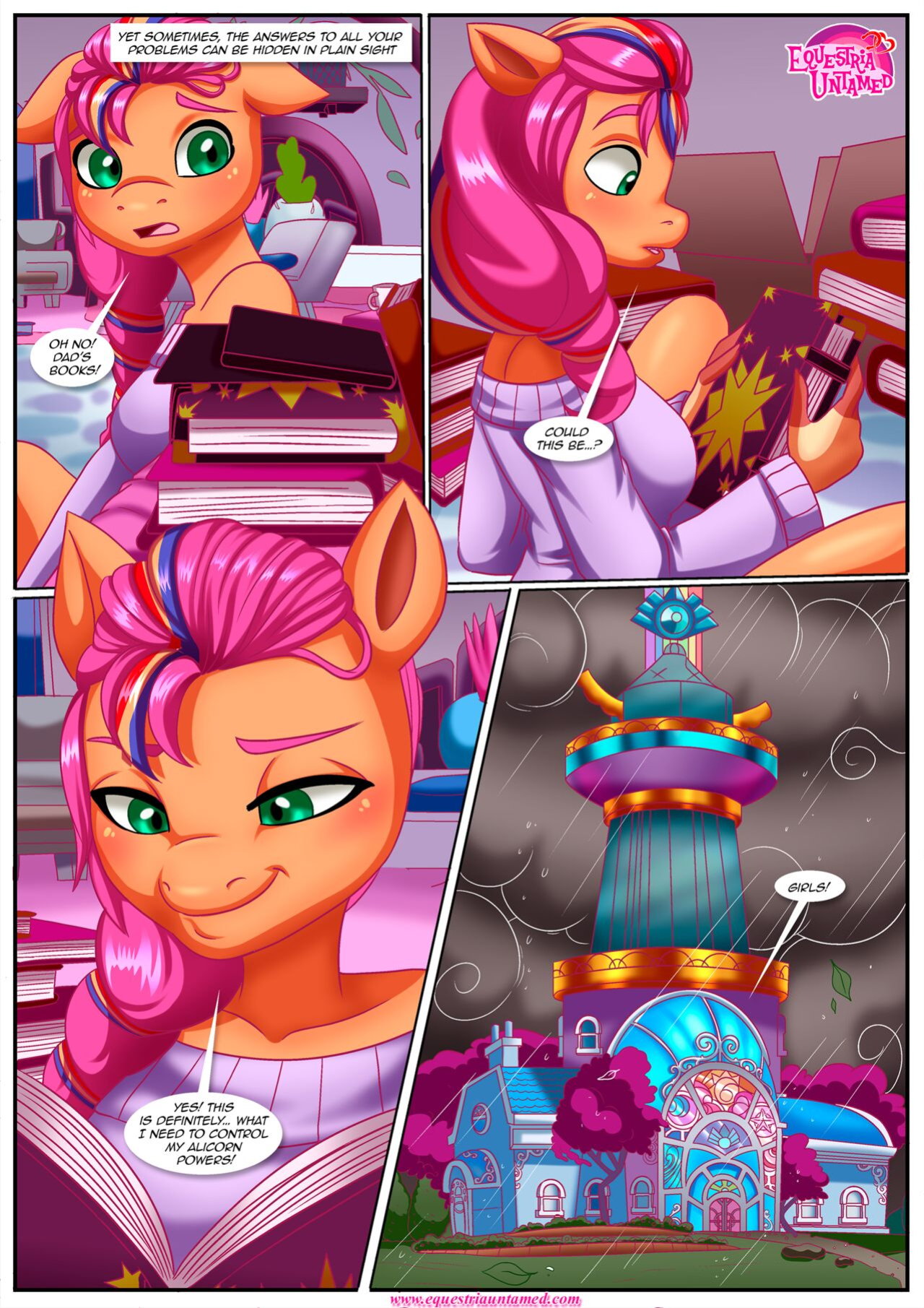 [Palcomix] Alicorn Secrets | (My Little Pony: A New Generation)