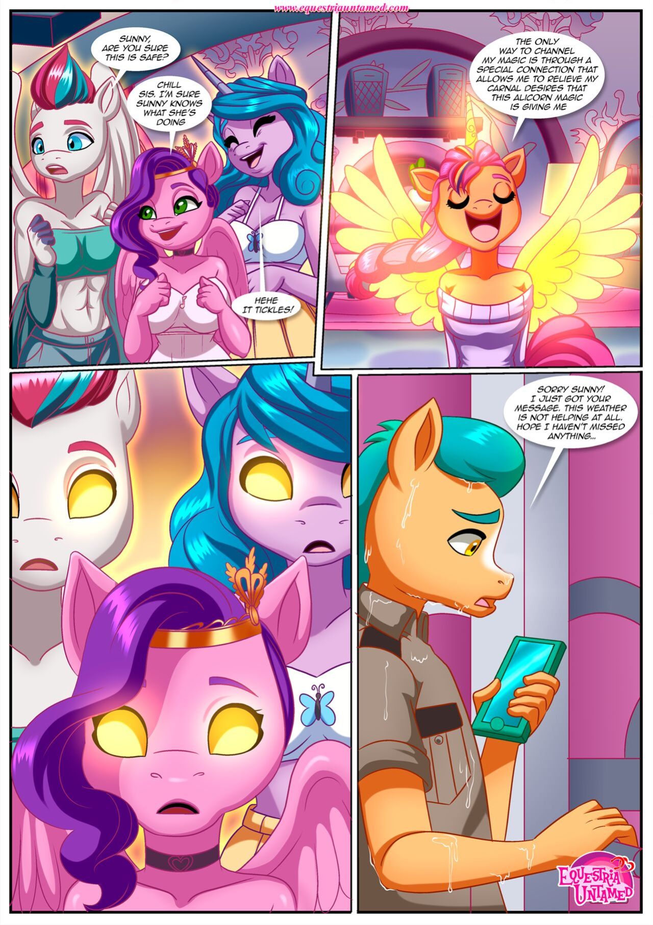 [Palcomix] Alicorn Secrets | (My Little Pony: A New Generation)