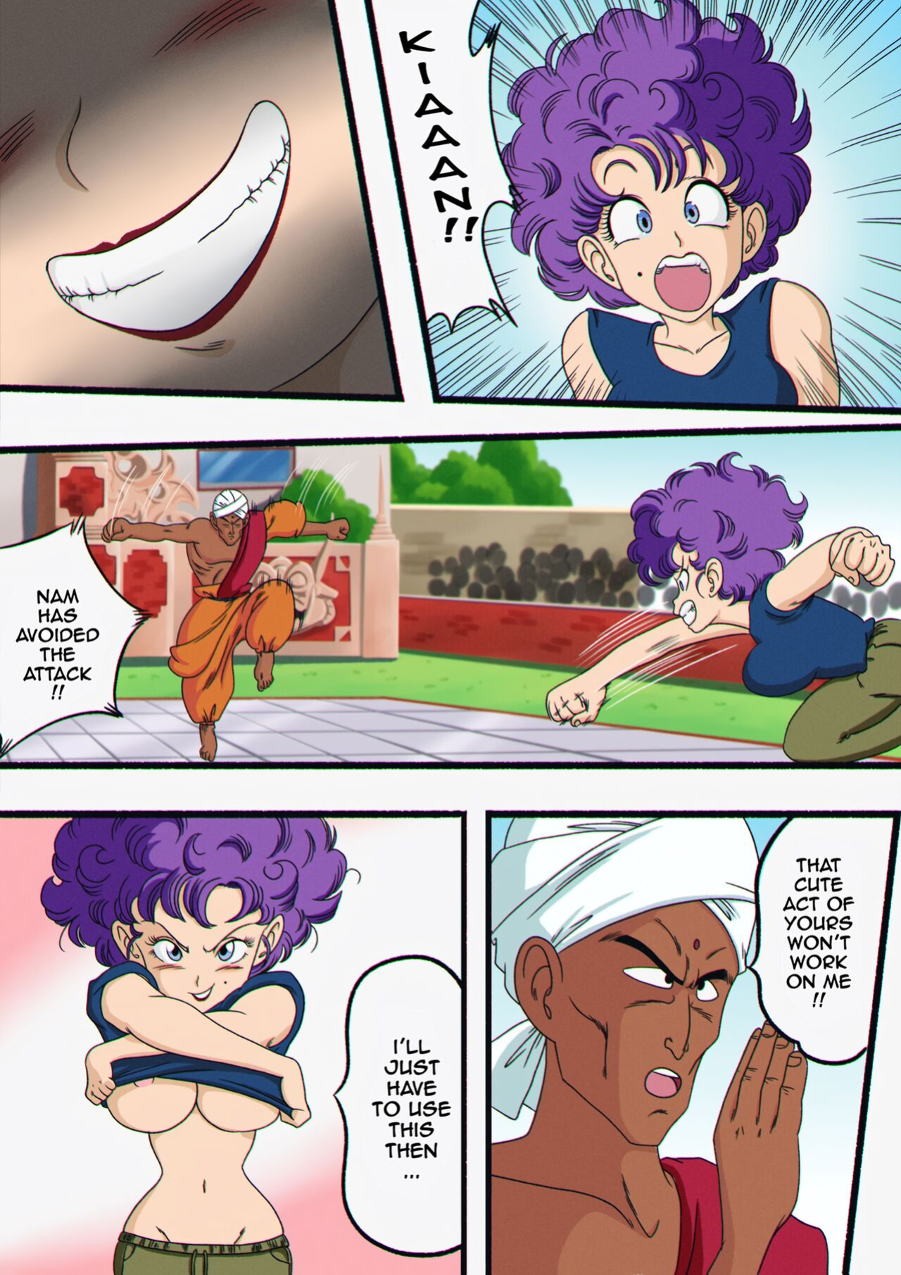 [Yamamoto] Nam vs Ranfan [Decensored ][Colorized]
