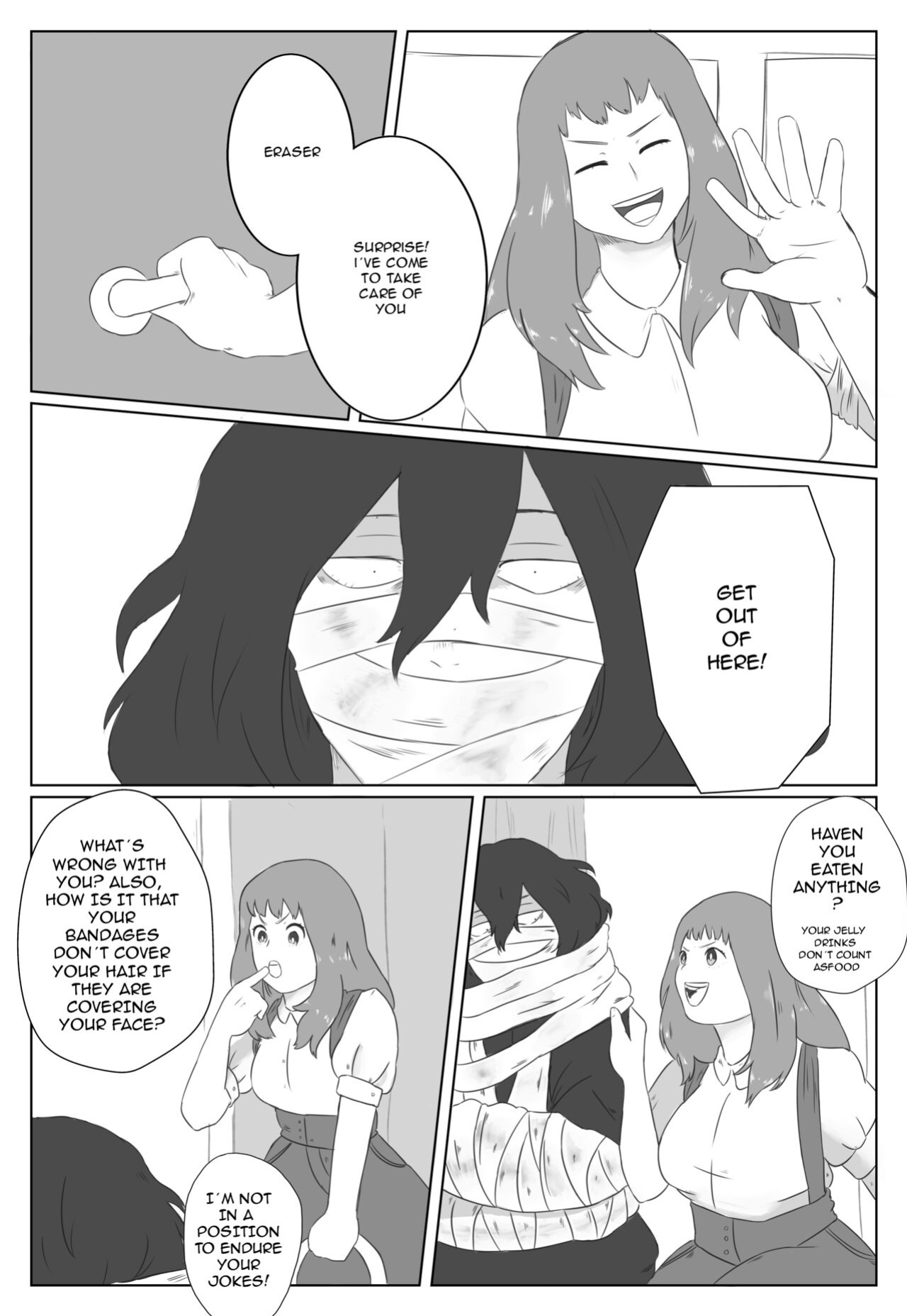 [Kimura] Taking care of you (Boku no Hero Academia)