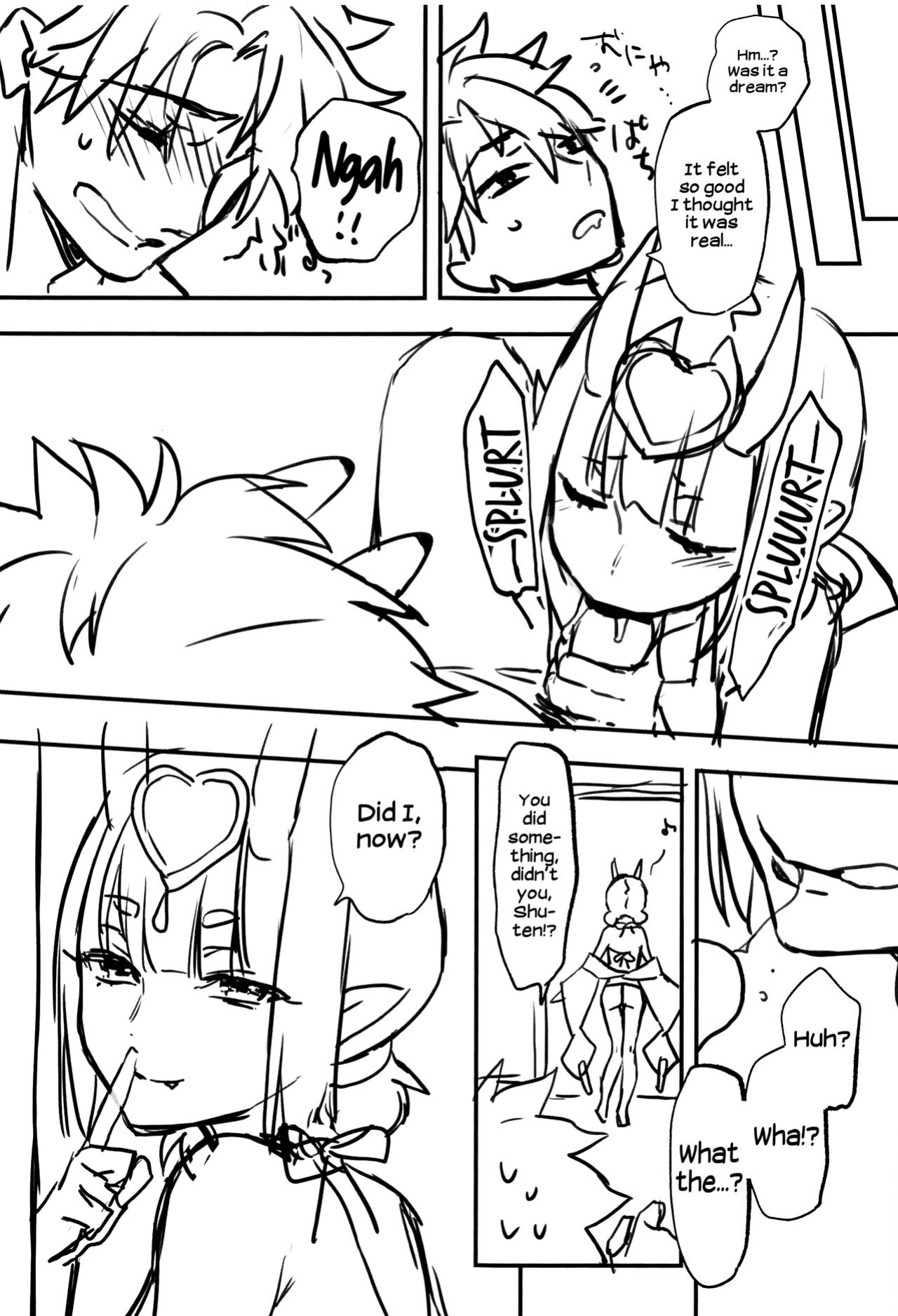 (C96) [Junjou Harinezumi (Kaguyuzu)] Cosplay Shuten-chan to Manatsu no Yo no Yume | A Midsummer Night's Dream with Shuten in Cosplay (Fate/Grand Order) [Shiromaru]