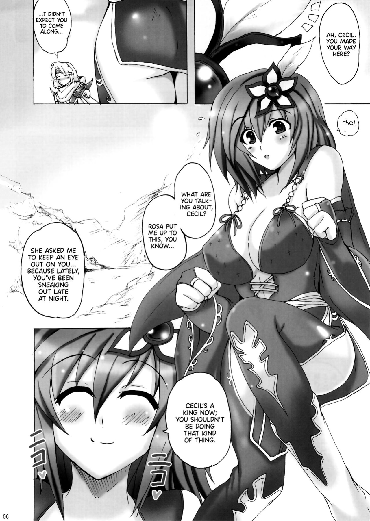 (C75) [Yo-Metdo (Yasakani An)] Koishite Ii Desu Tomo 2 (Final Fantasy IV) [DKKMD Translations]