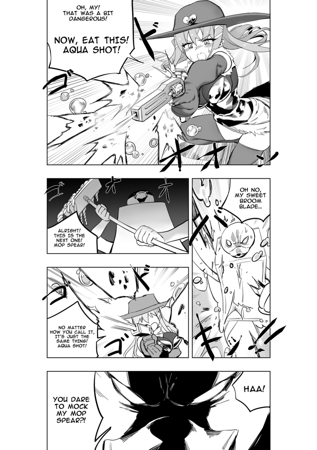 [Yumekakiya (MuuMuu, Kinbakuman)] Mahou Shoujo Western Girls Comic 7-wa zenpen