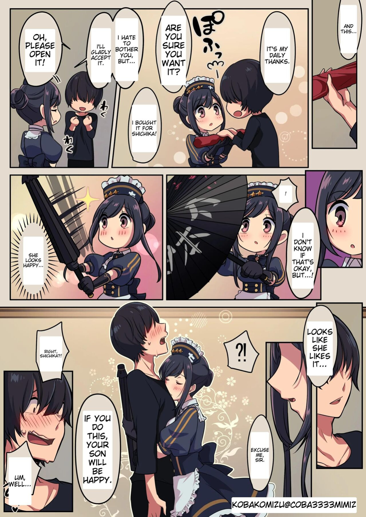 [Cobaco Mimiz] Ashikoki wa ga Ijime Kousoku Chikubi Korikori o Maid-san ni Hodokosareru Sabun