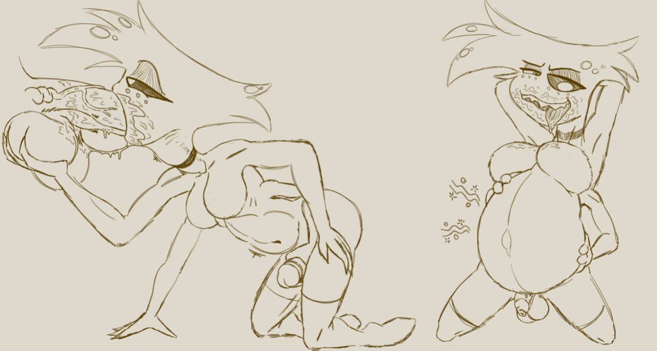 [Likasomboody] Angel Dust Sketches