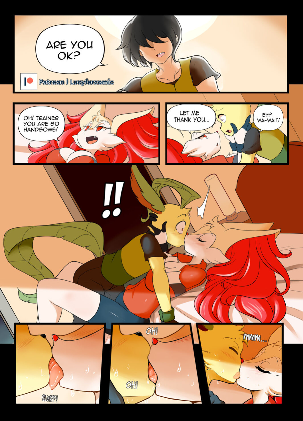 [Lucyfer-comic] Bray X Kaito (Pokémon)