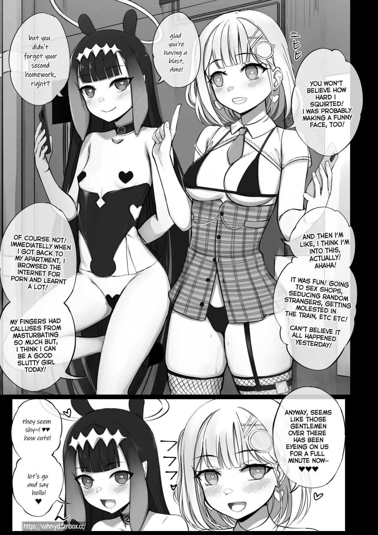 [vahn_yourdoom] ♥ Ina Doing Her Job ♥ (Ninomae Ina'nis, Amelia Watson)