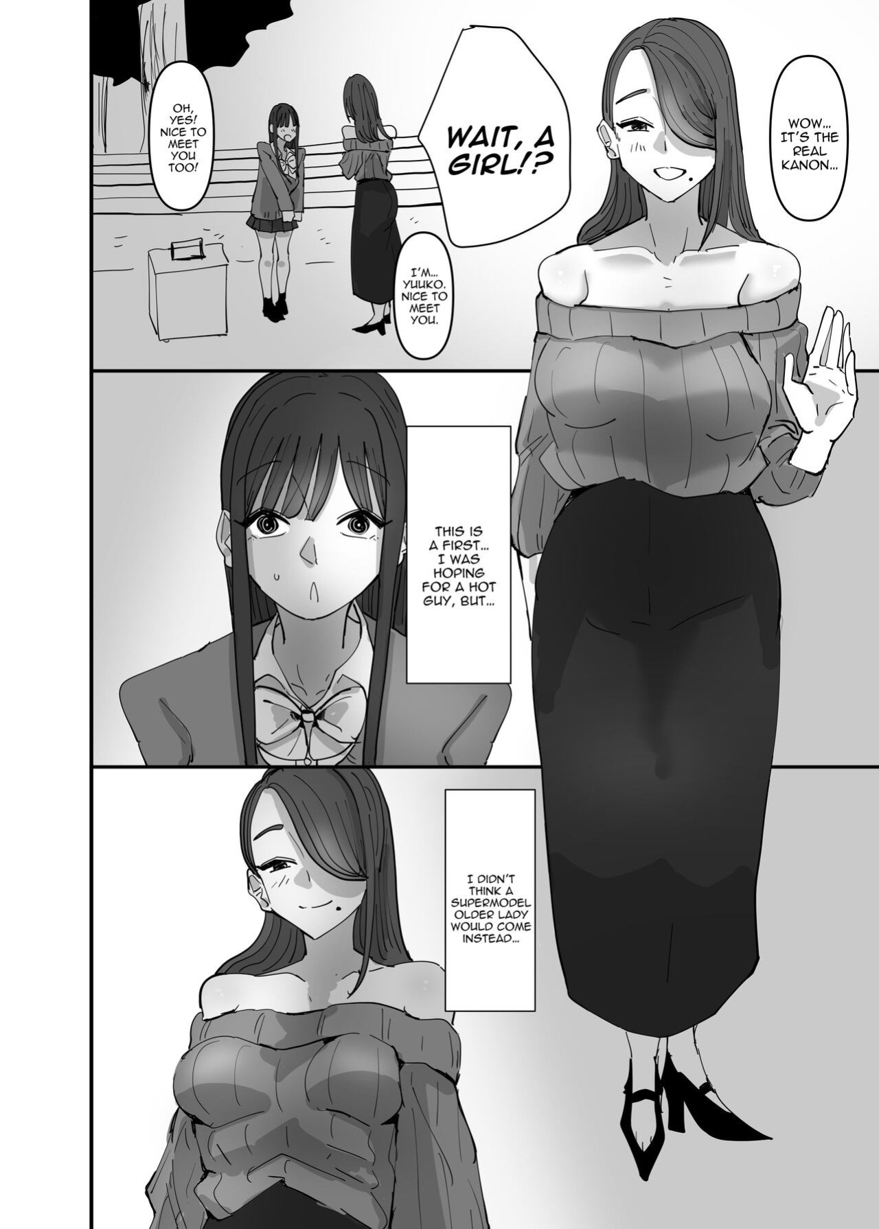 [Aweida] SNS de Tomarasete Kureru Hito o Boshuu Shitara Echiechi Onee-san ga Yattekita Hanashi | When I Made An Appeal On Socials For A Place To Stay, A Naughty Lady Took Me In [IXIA WORKS]