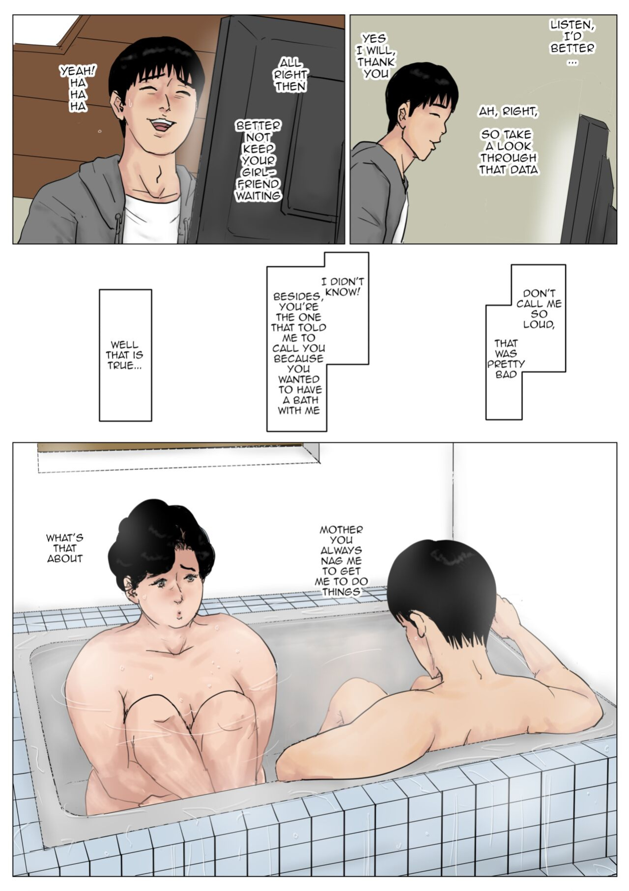[Oozora Kaiko (Kaiko)] Haha ni Koishite Tokubetsu Hen 3 Making Love with Mother Special 3 [Amoskandy]