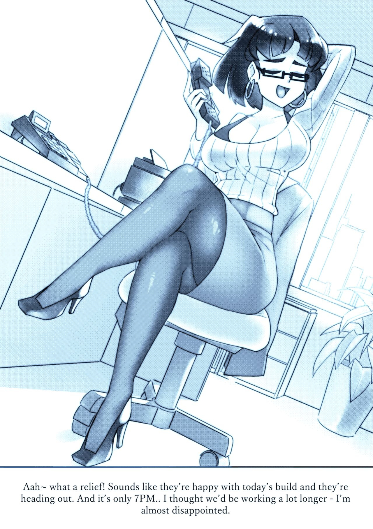 [rtil] Office Lady Eri (OC)
