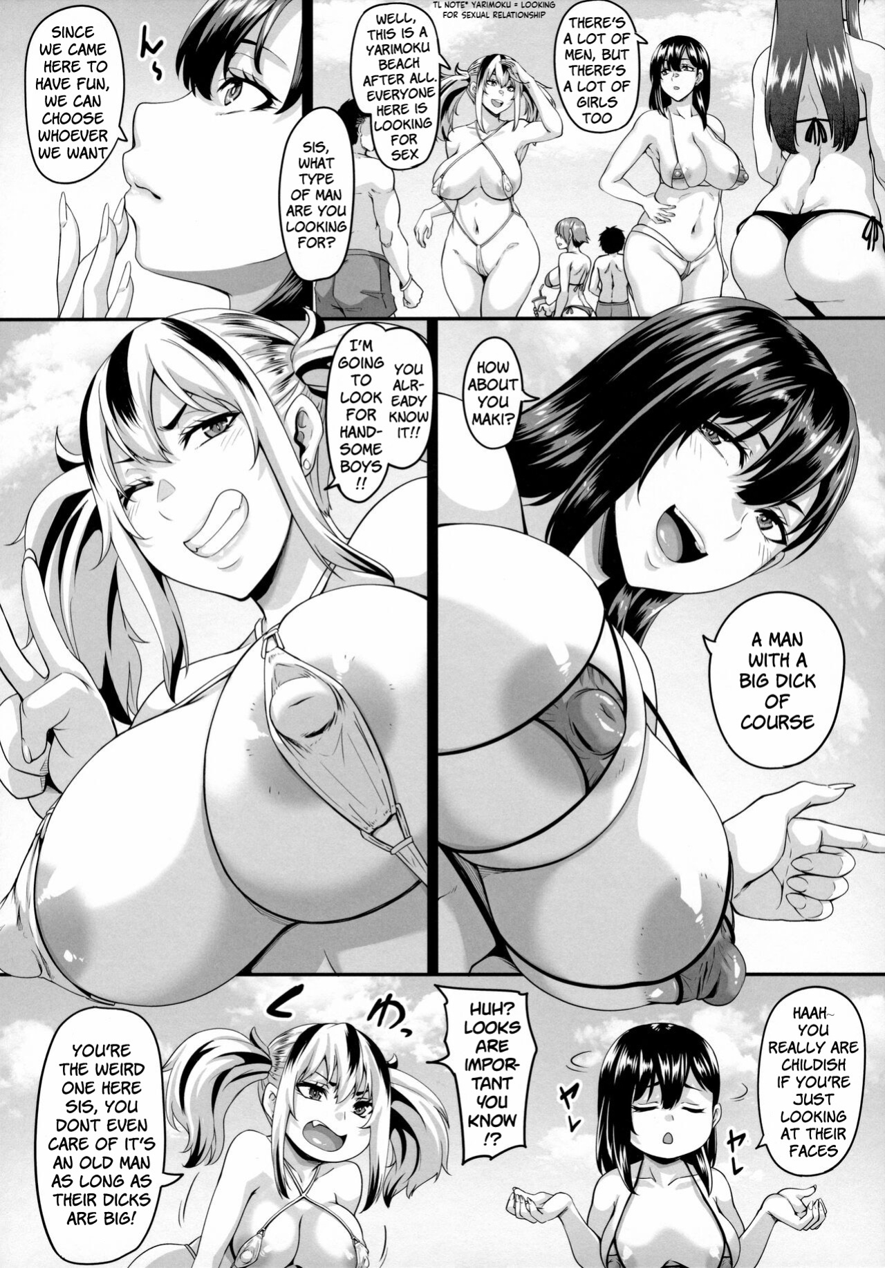 (C99) [Tiramisu Tart (Kazuhiro)] Kazoku Ryokou wa Yarimoku Beach de Sex Zanmai ~Onee-chan Hen~ (LSC_TRANSLATIONS)