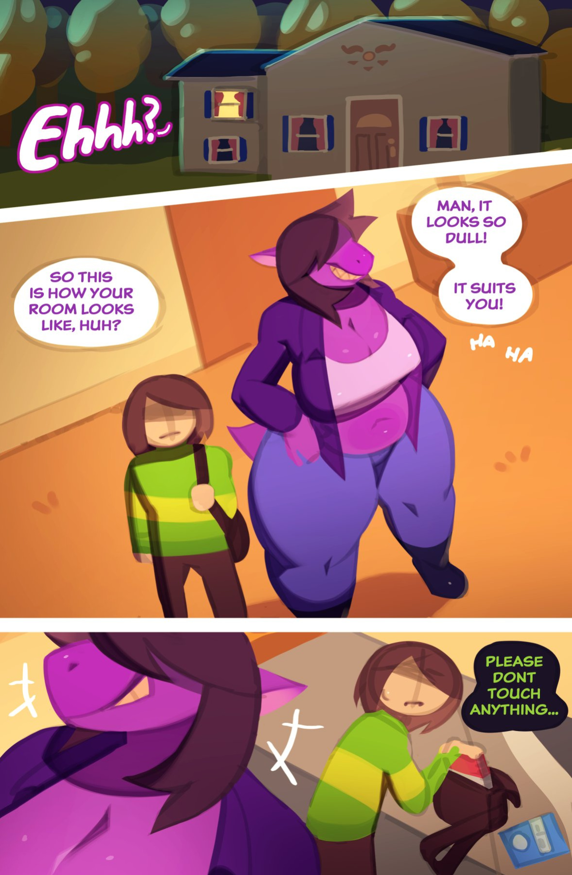 Deltarune Kris and Susie (svarzye)