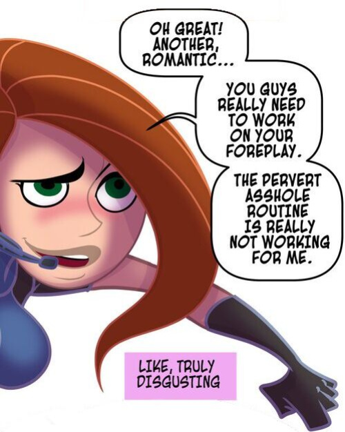 Kinky Possible - Becoming A Queen Of Spades (Kim Possible) [Tease Comix] [altared composition]