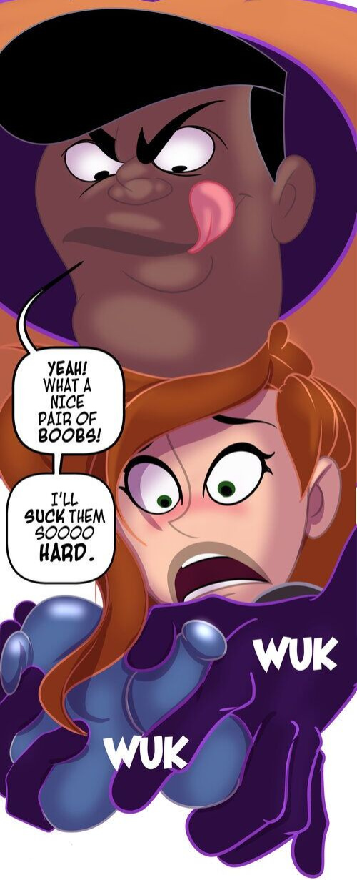 Kinky Possible - Becoming A Queen Of Spades (Kim Possible) [Tease Comix] [altared composition]