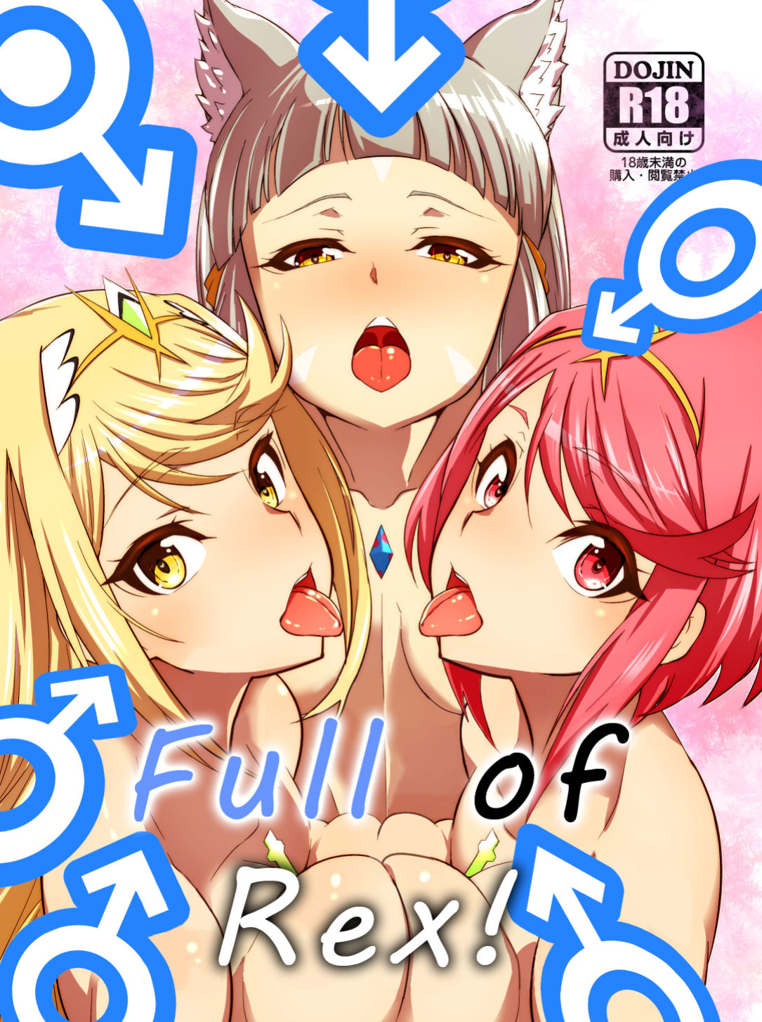 [Shiroi Yami (k-you)] Rex ga Ippai! | Full of Rex! (Xenoblade Chronicles 2) [Saki-Kotowari]