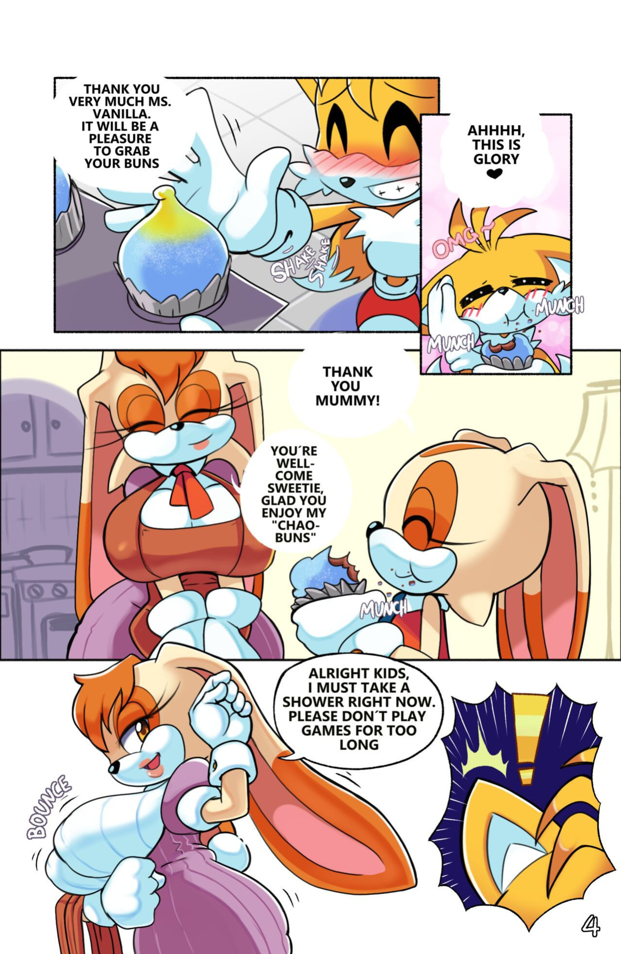 [Ichduhernz] Tails' Gamer Moment (Sonic The Hedgehog)