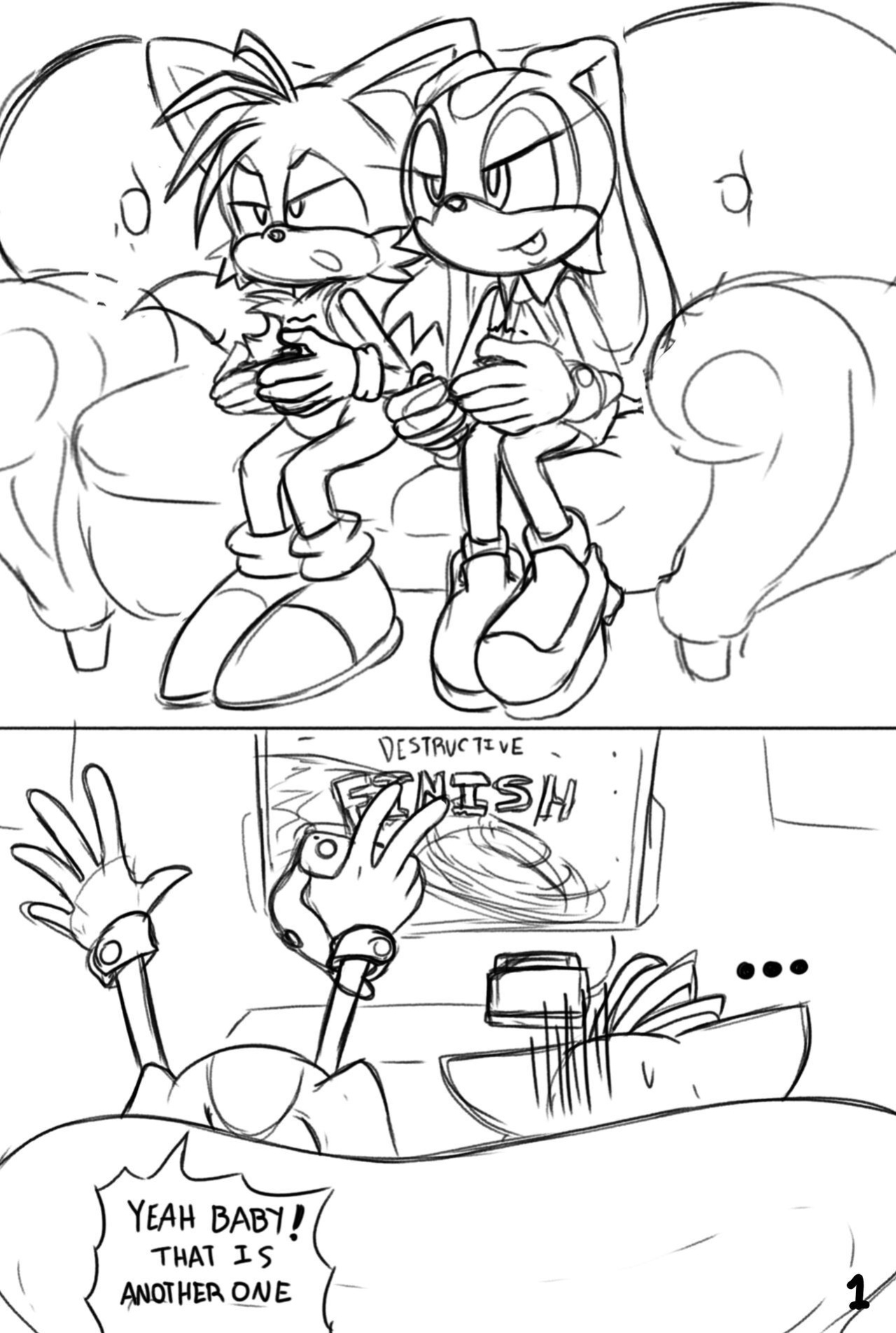 [Ichduhernz] Tails' Gamer Moment (Sonic The Hedgehog)