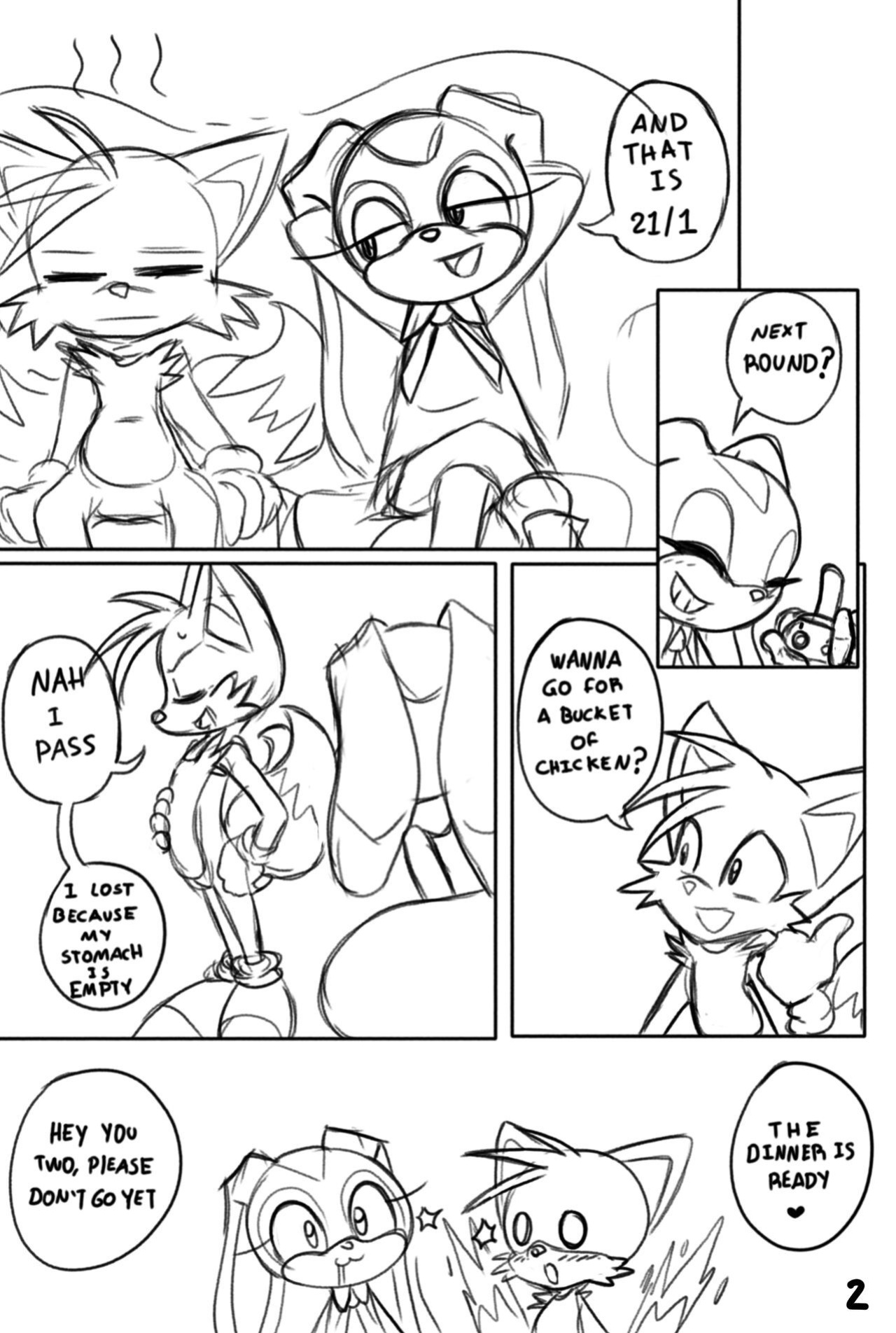 [Ichduhernz] Tails' Gamer Moment (Sonic The Hedgehog)