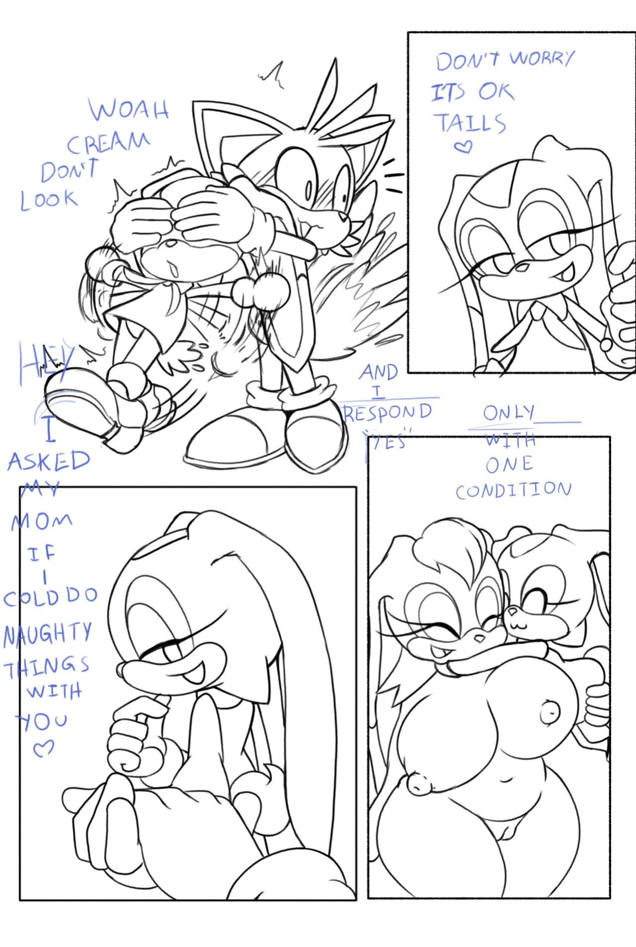 [Ichduhernz] Tails' Gamer Moment (Sonic The Hedgehog)