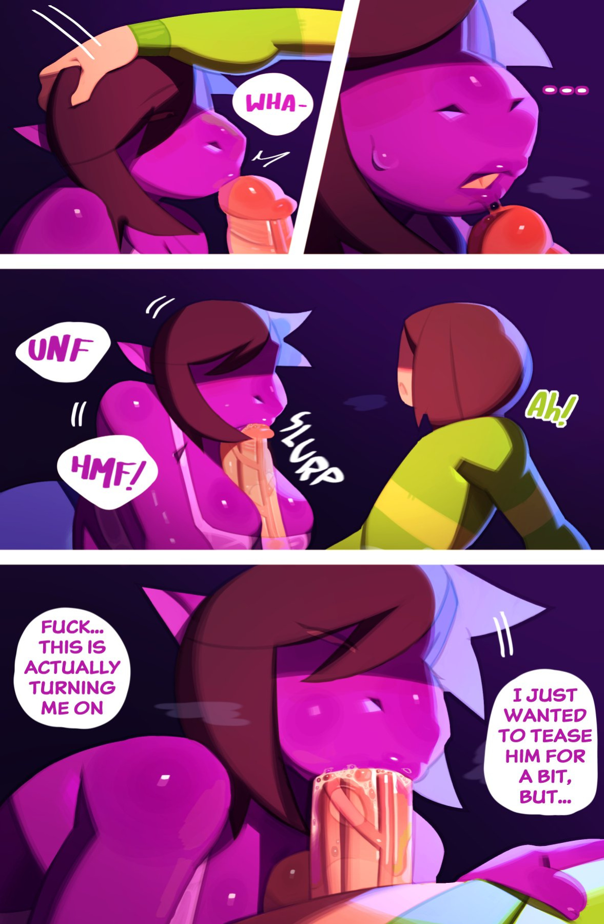 [Svarz] A Susie x Kris Comic (Deltarune)