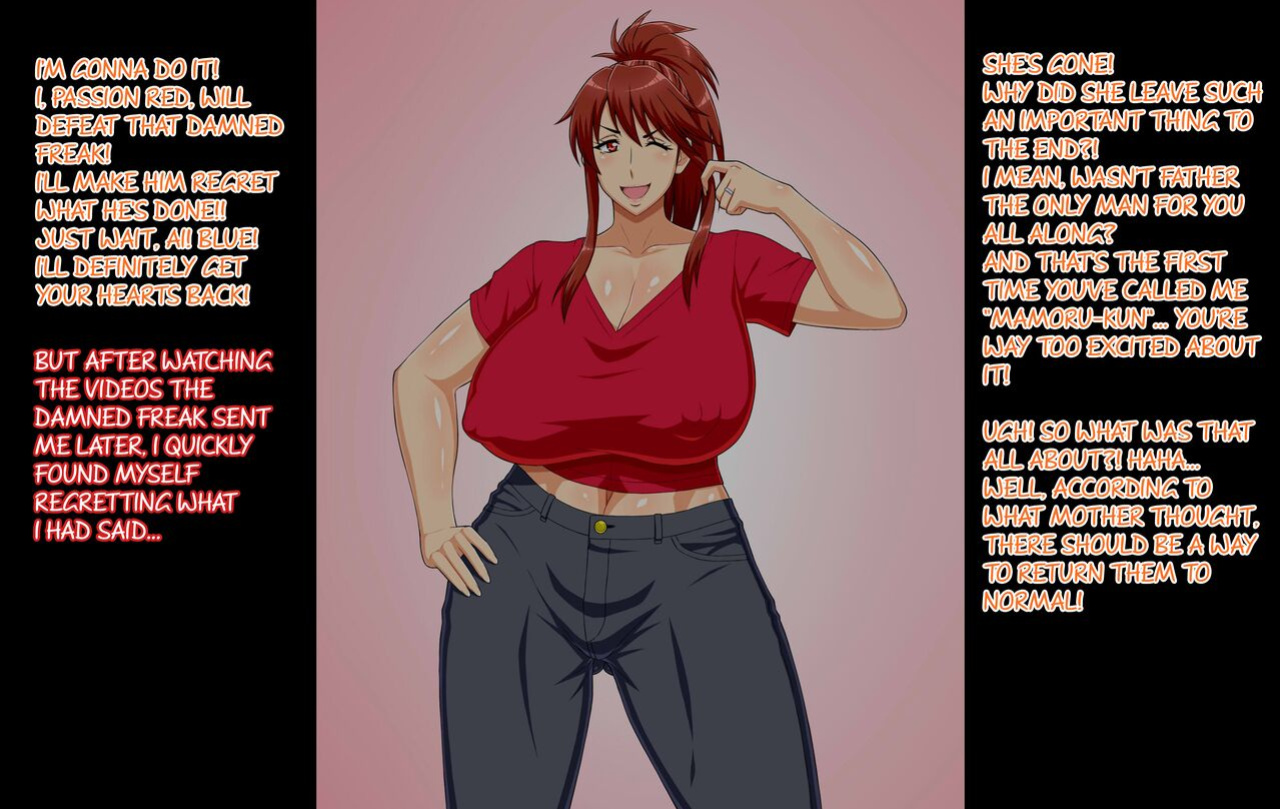 [Ero Kojiki] The Story of How Even Sentai Red's Mother Got Turned Into a Freak's Onahole Soldier [Rinruririn]