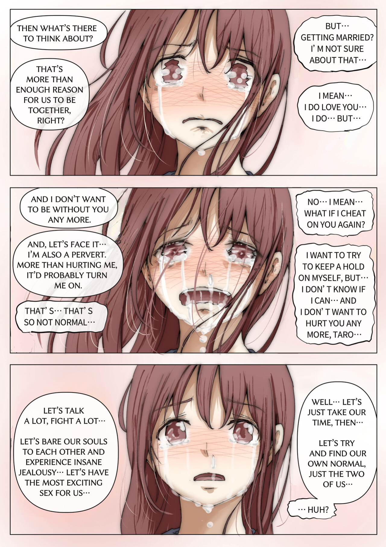 [Takotokite] Honto no Kanojo 3 -Kanojo ga Hoka no Otoko ni Dakaretemo- | The Real Girlfriend 3 -Even if another man is having her…-