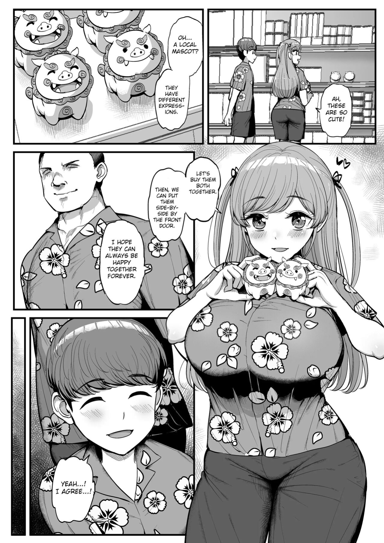 [Sanman Sanzen Koiking (Tyranu)] Minimum Kanojo wa Oyaji no Seidorei -Kazoku Ryokou Hen- | My Petite Girlfriend Is My Dad's Sex Slave ~Family Trip~