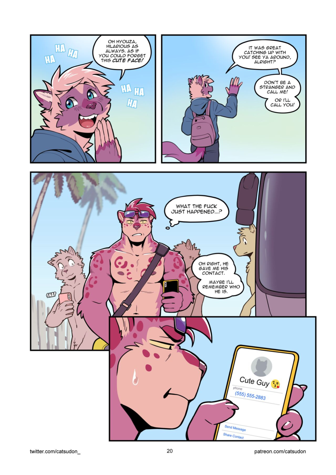 [Catsudon] Chapter 1: It's a Good Day to Go to the Nude Beach
